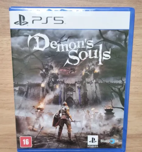 troco jogo mídia física demons souls ps5 lacrado