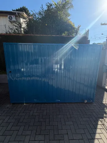 Container 3M x 1.5M com Banheiro + Material de Construção 