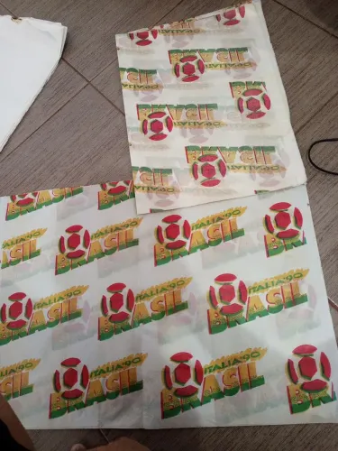 Folhas raríssimas de Pipas da copa de 1990 na Itália 