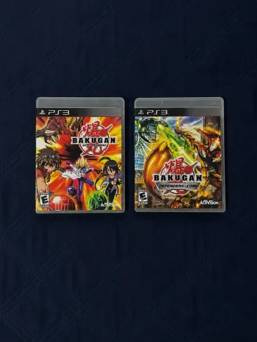 Kit 2 Jogos Bakugan PS3 ? Bakugan Battle Brawlers + Bakugan Defenders of the core