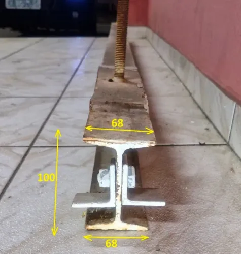 Vendo Viga i / Viga W 4? polegadas