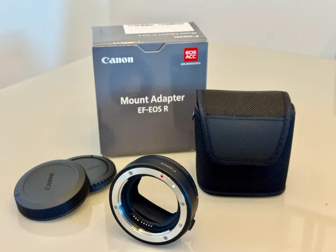 Adaptador de Lente ORIGINAL Canon Mount Adapter EF-EOS R RF