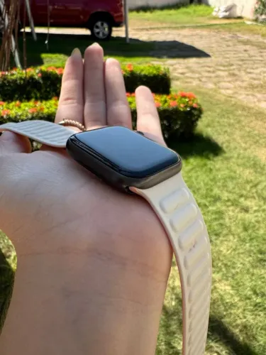 Apple Watch Series 5 Gps 44mm Cinza Espacial (Usado)