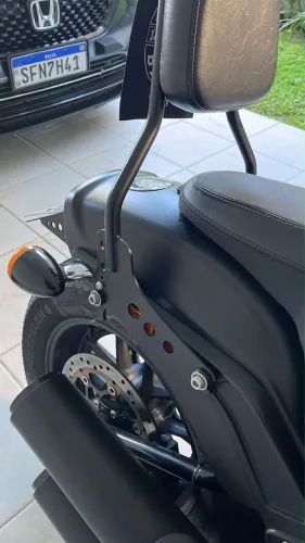 Sissy Bar Wings Custom, softail Fat Bob e Low Rider (a partir de 2018)