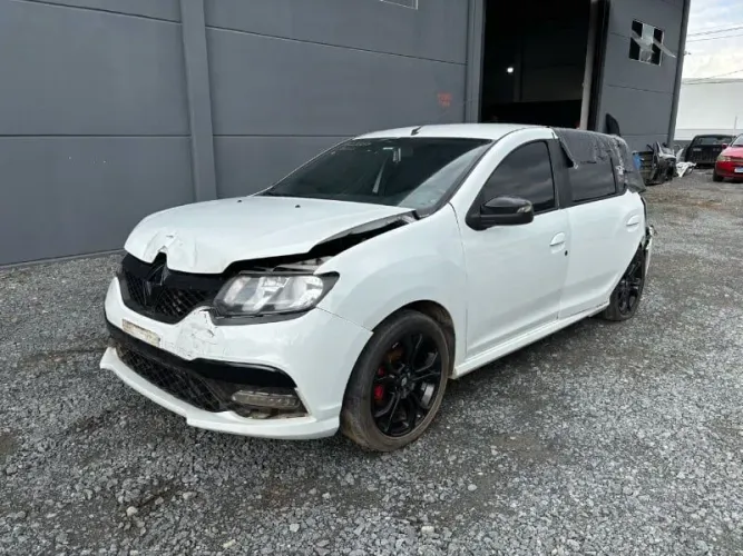 SUCATA PEÇAS DE RENAULT SANDERO 2.0 RS 2019/2020 BAIXADO NOTA