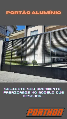 portão alumínio