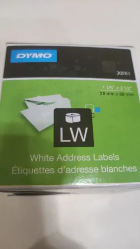 Etiqueta Dymo 28X89mm