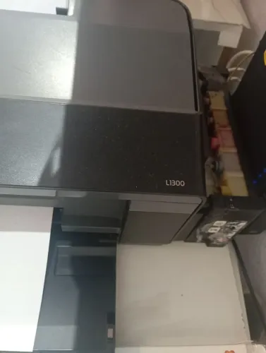 Impressora l300 a3 tinta sublimação  com falhas