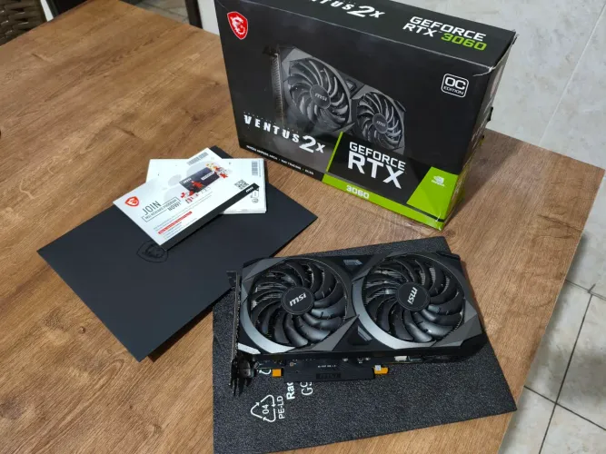 Placa de Vídeo RTX 3060 12Gb Ventus MSI 