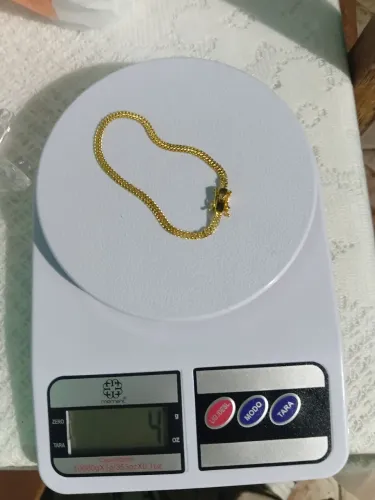 Pulseira de ouro 18k