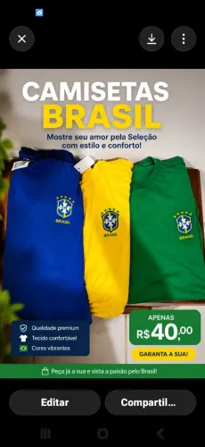 Camisa da copa
