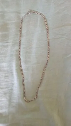 Cordão aço inoxidável recém comprado <br>Valor 75,00