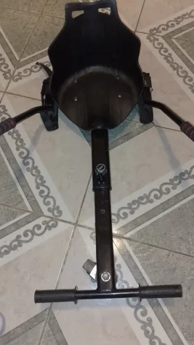 Hoverboard com adaptador de hoverkart 