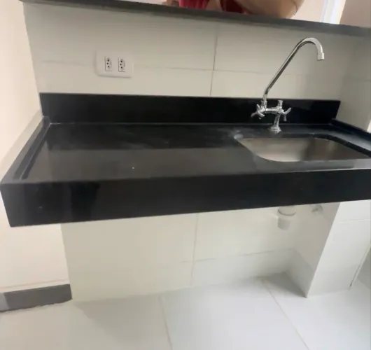 Bancada pia mármore