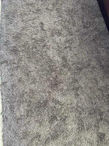 Tapete Felpudo Cinza Macio 2m x 2,5m - Ótimo Estado, Estilo Moderno