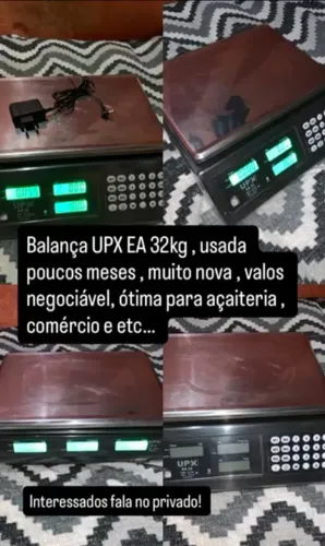 Balança UPX Ea32kg