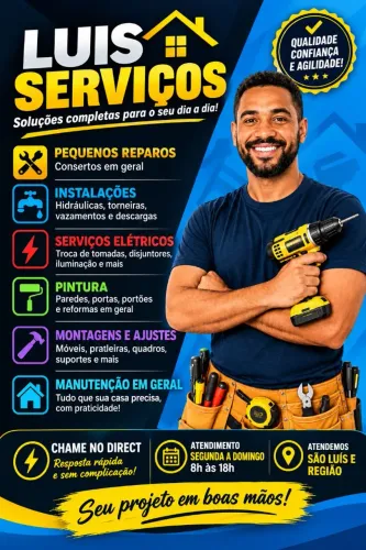 Serviços em Geral montagem e desmontagem de móveis e outros serviços