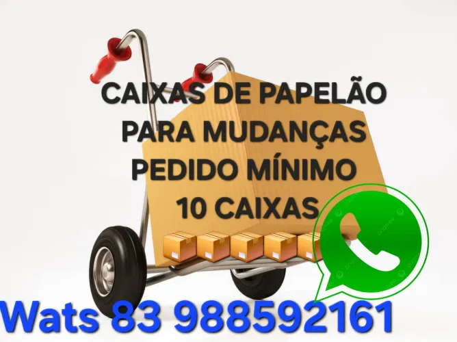 Caixas de papelão em João Pessoa, plástico bolha Fitas Kits mudancas pronta entrega