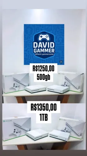 Xbox ONE s completo! Com garantia