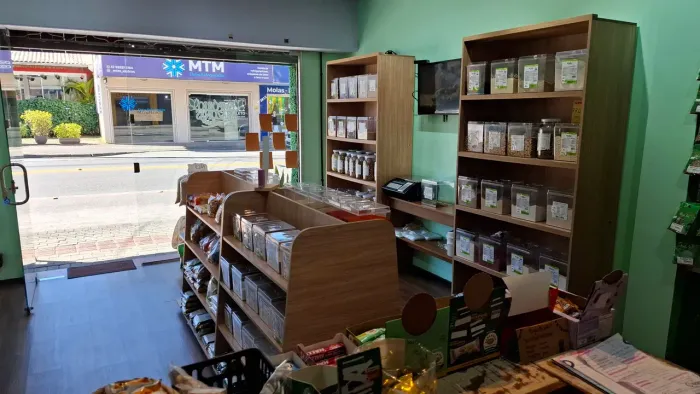 Loja completa de produtos naturais.