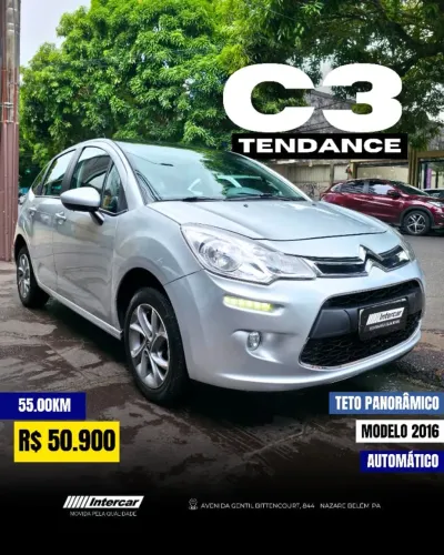 Citroen C3 Tendance 1.6 VTI Flex Start 16V Aut. 2016