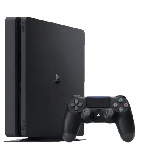 Playstation 4 Slim com três jogos inclusos - 500gb + Controle (PS4) (Bloqueado PSN on)