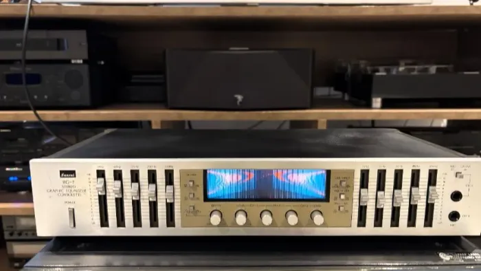 Sansui Rg 7 Equalizador Gráfico E Reverberador (Usado)