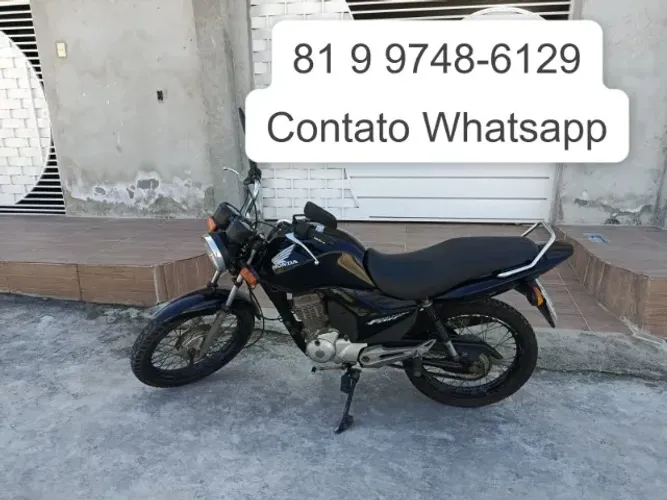 CG FAN 125 ks 2009 revisada sem debito pronta pra transferir, leia o anuncio!!