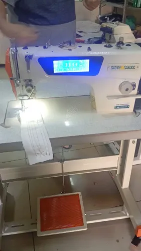 Máquina industrial reta direct drive