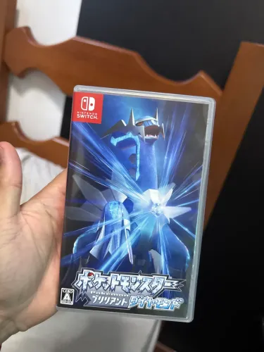 Pokemon Brillant Diamond Switch (Japonês) idioma em inglês
