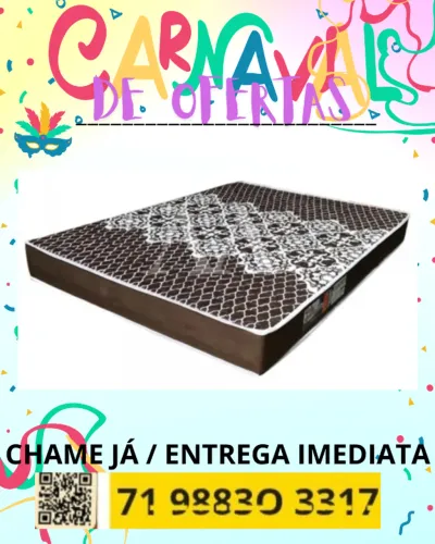 Colchão D28 Casal  Entrego Hoje 