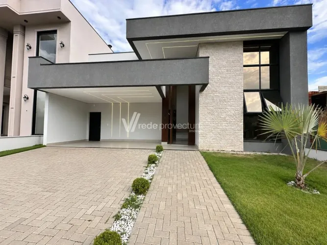 Casa térrea à venda no condomínio Dolce Vita em Paulínia.