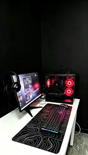 Pc Gamer Ryzen 5 5500 + Rx 580 + 16GB de RAM + Mvme 480gb mais fonte 650w 80 plus