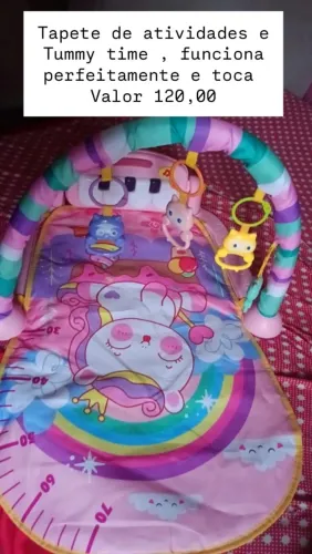 Tapete de atividades baby