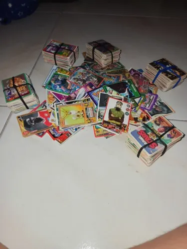 Cards novos futebol , dragon ball , Naruto  ,  pokémon 