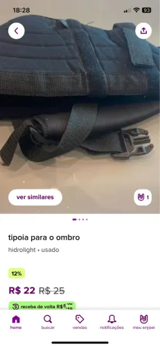 Tipoia para o ombro 