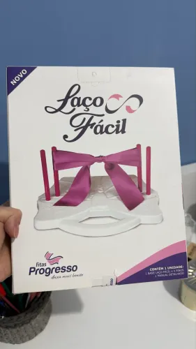 Laço fácil - progresso
