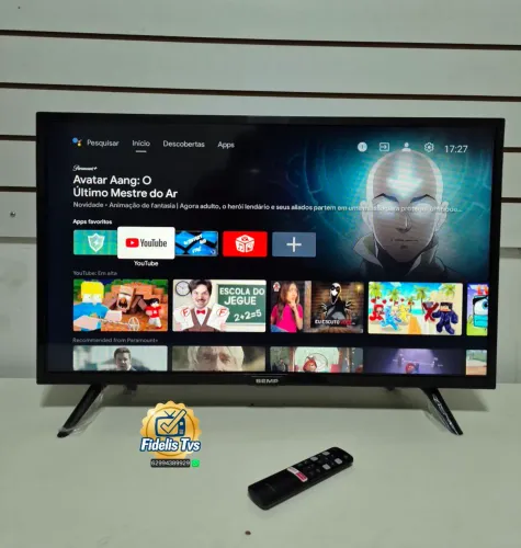 SMART TV SEMP TCL 32 ANDROID COMPLETA