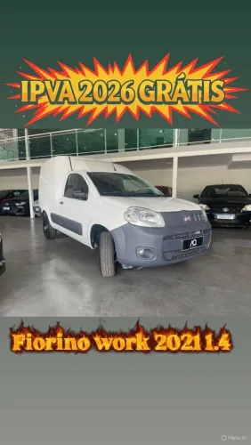 Fiat Fiorino Furgão Work. Hard 1.4 Flex 8V 2P 2021