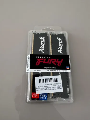 RAM DDR5, 64GB (2X32GB), 6000MT/s e CL30