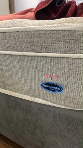 CAMA QUEEN ENGLANDER + BASE BOX BIPARTIDA