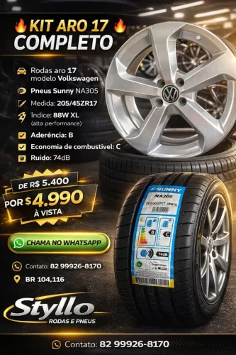 aro 17 golf gti no precinho 