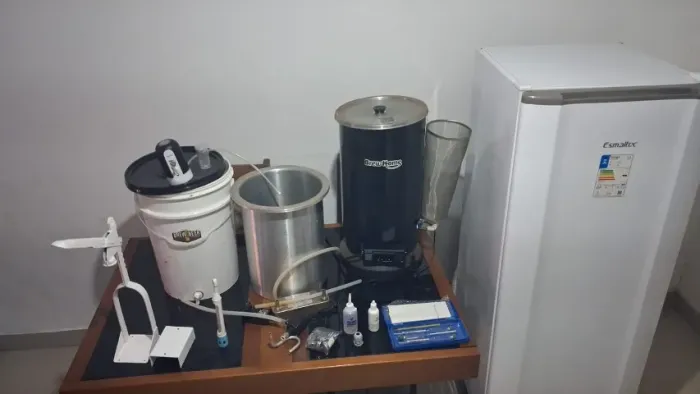 Microcervejaria Completa 20L: Sistema Brew Home + Câmara de Fermentação