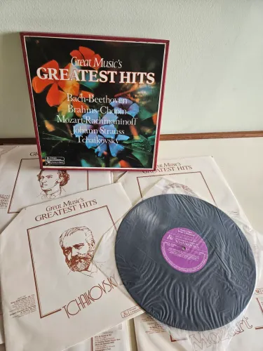 Box 8 LP música clássica "Great Music's Greatest Hits"