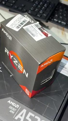 Ryzen R5 5500 Completo na caixa