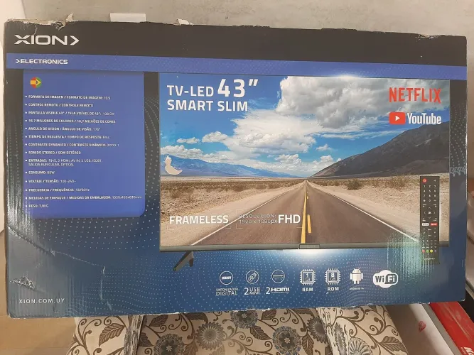 Smart TV LED HD SLIM 43"