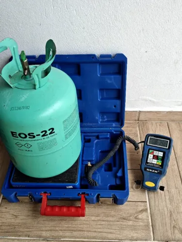 Balança para recarga de fluido refrigerante