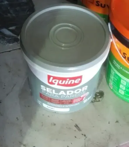 10 baldes selador acrílico iquini 15 litros