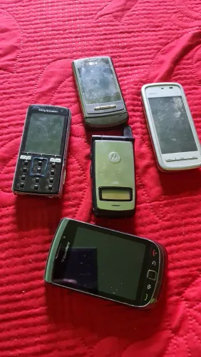 Só o Black berry funcionam nokia também sem os botões 