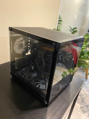 Gabinete gamar com 5 fans!! 